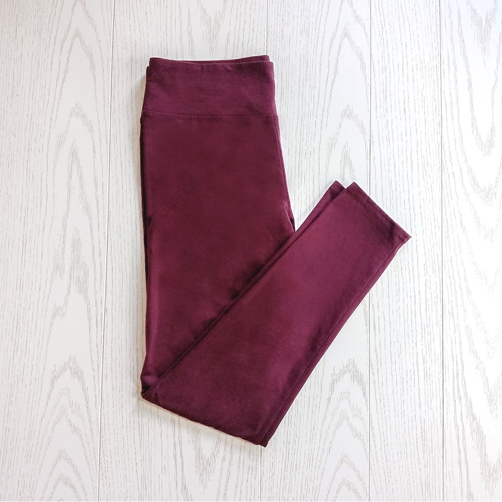 Aerie Burgundy Leggings